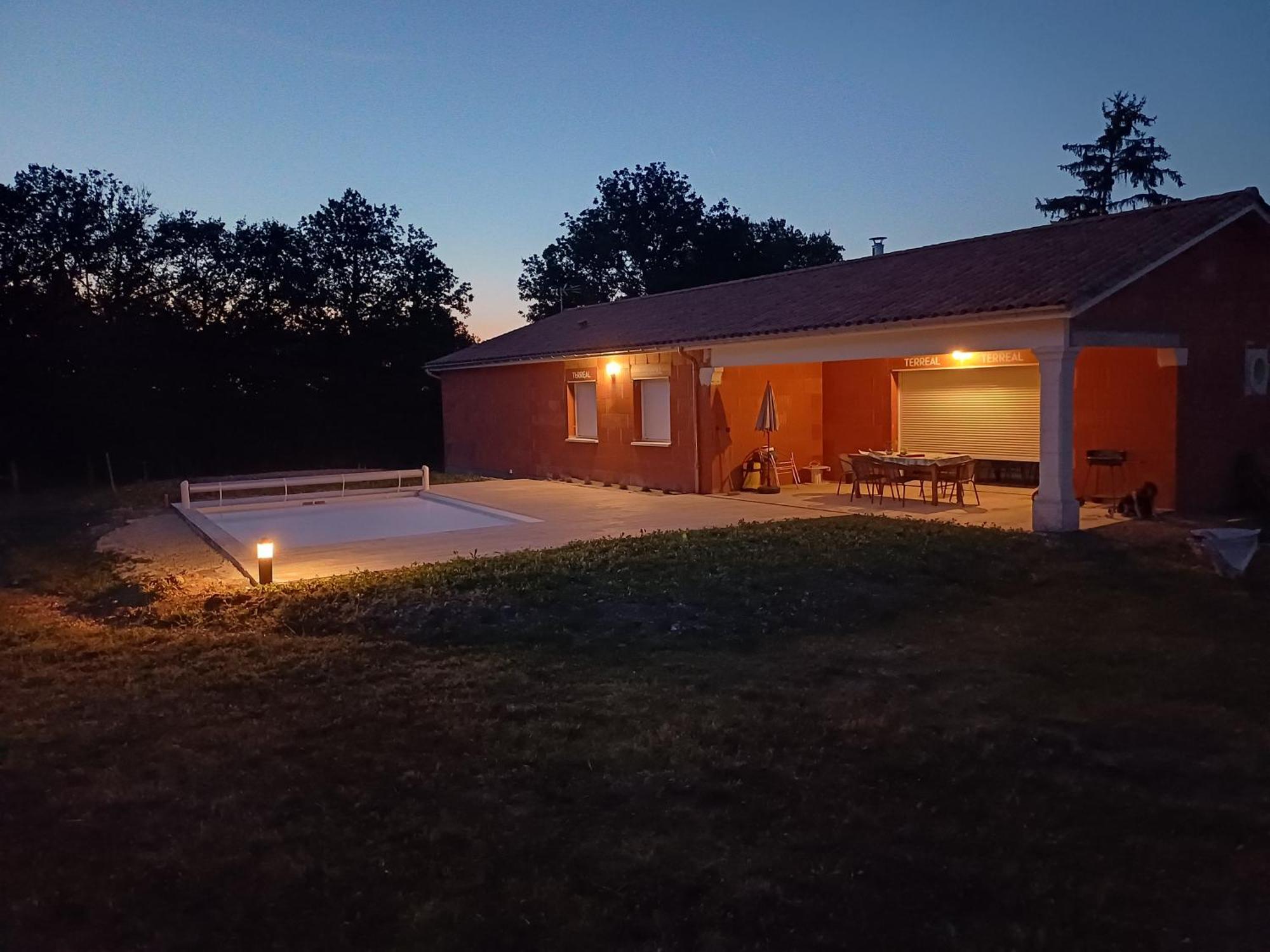 La Palombe Villa Chapdeuil Exterior photo
